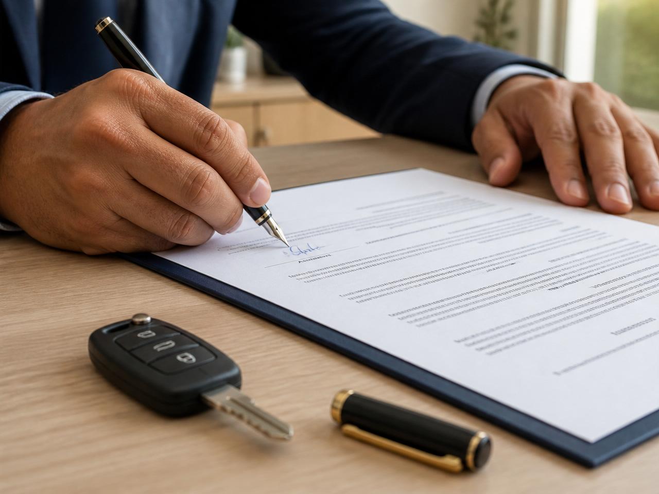 Assinatura contratual